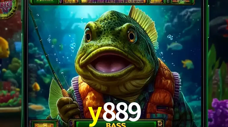 Personagem de peixe pescador do popular jogo de slot com tema de pescaria, uma das emocionantes opções de caça-níqueis para jogar e ganhar no cassino y889.